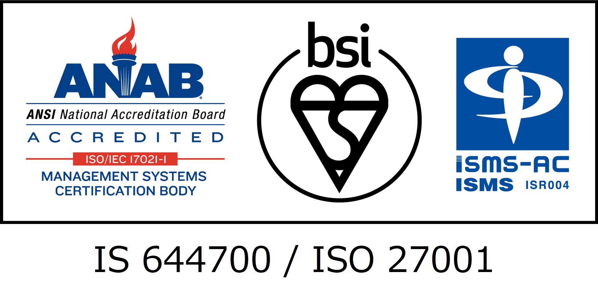 ISO/IEC 27001:2013／JIS Q 27001:2014